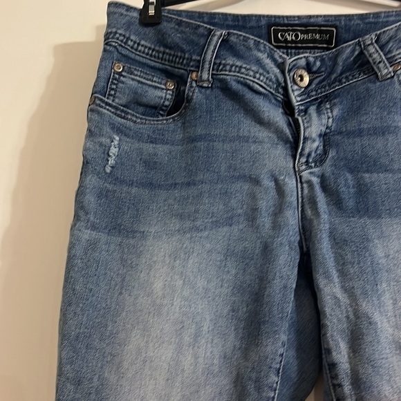 Cato’s women’s premium capris jeans size 8 - Picture 2 of 6